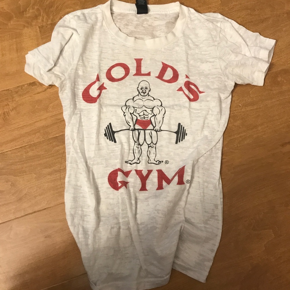 Golds gym women's tshirt