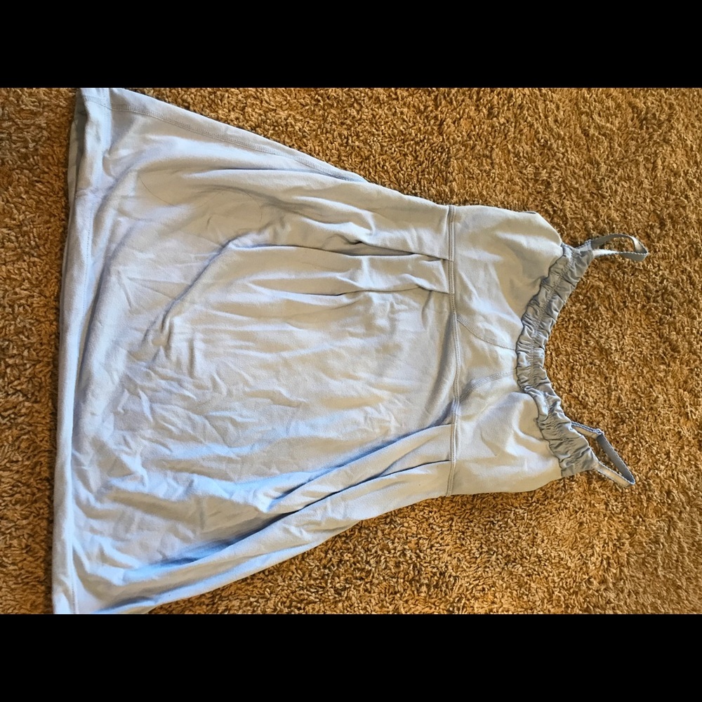 Periwinkle blue lululemon size 4 tank top
