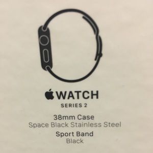 Apple Watch Series 2 Space Black Stainless Steel