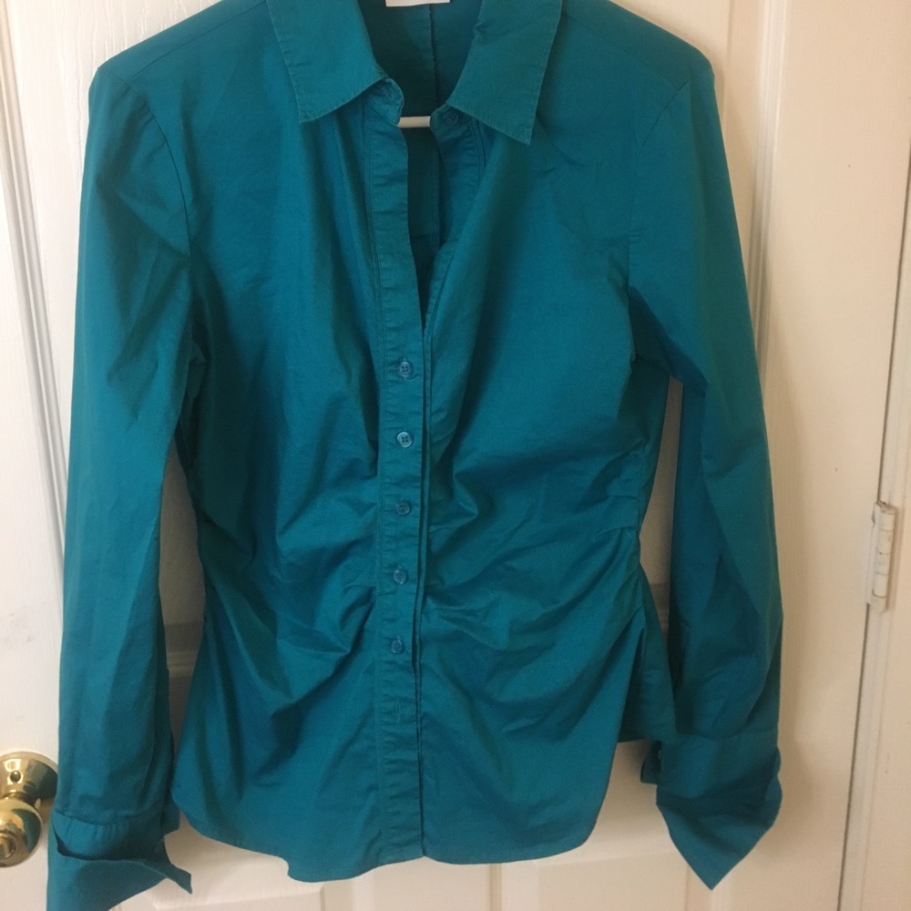 Real Fitted Business Blouse