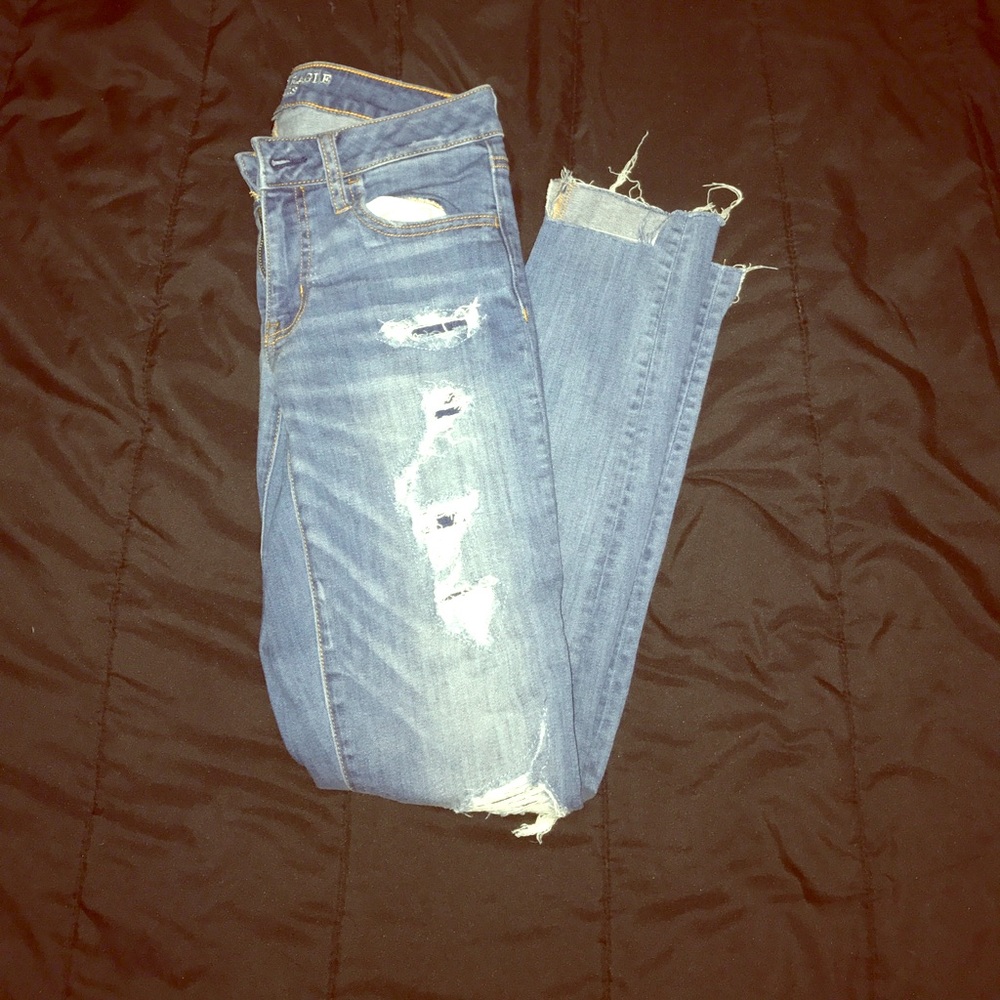 Light blue Ripped jeans
