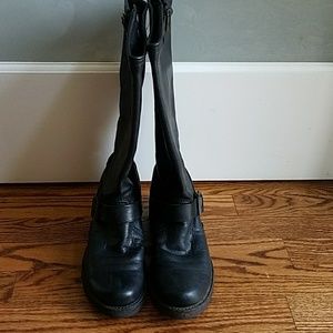 FRYE Veronica slouch boots.  Black size 7.5