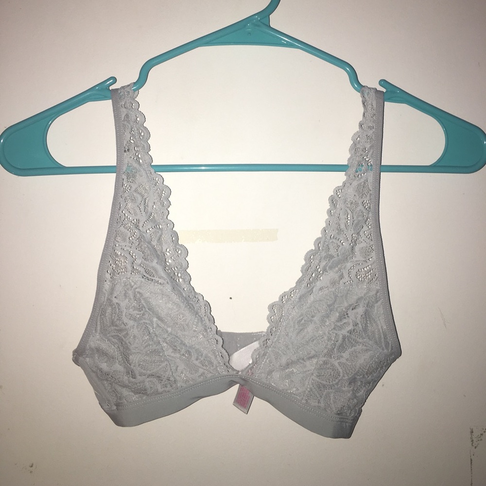 Light Grey Lace Bralette