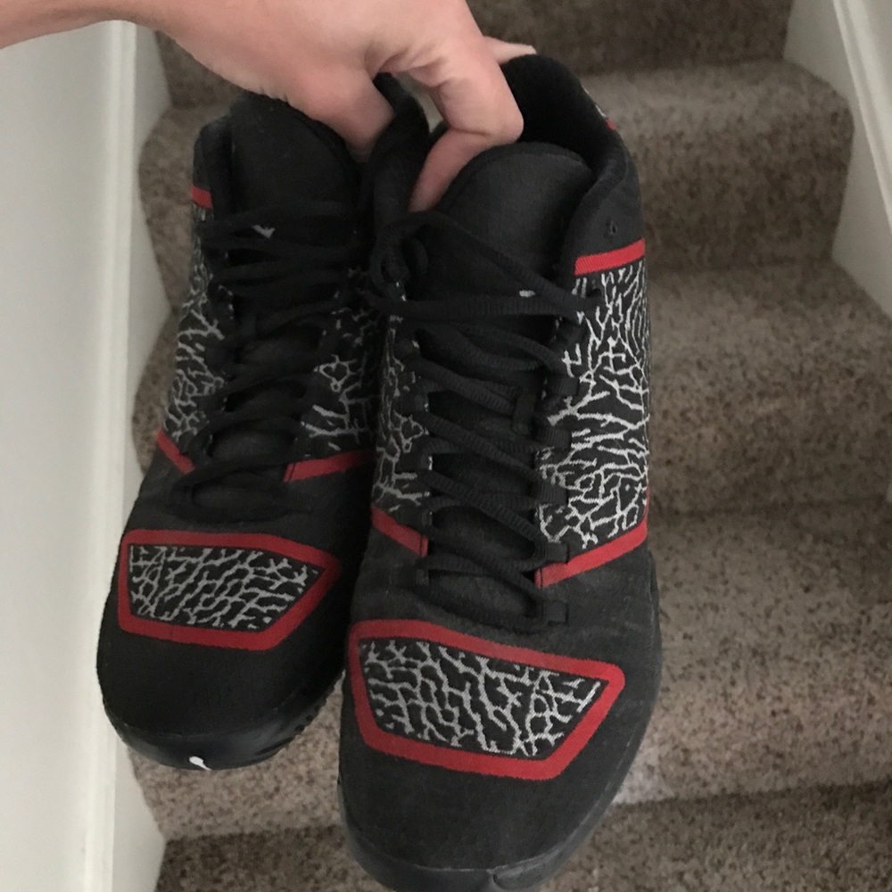 Jordan XX9 (29) Black/white-Gym Red (Sz 11)
