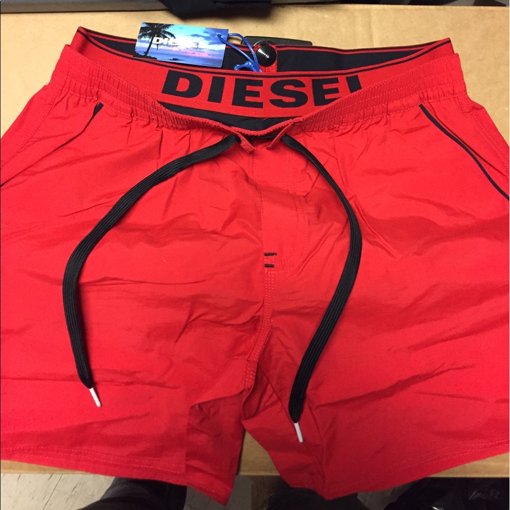 Diesel swim trunks
