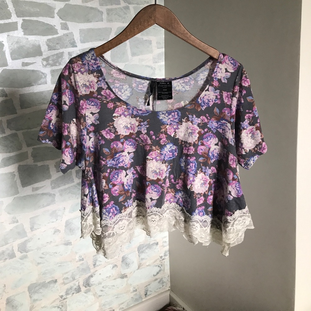 Floral Crop Top
