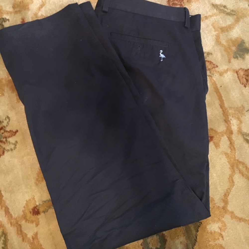 Worn once to a wedding. 38/30 navy