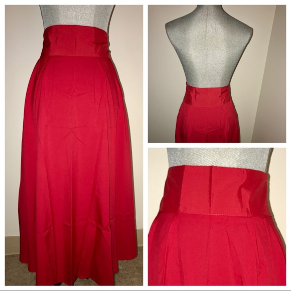 ❤️CHIFFON MIDI SKIRT - Picture 2 of 6