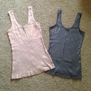 Bundle! Express Sequin Tank Tops