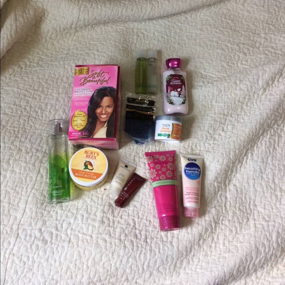 Beauty Bundle with used & open but not used items