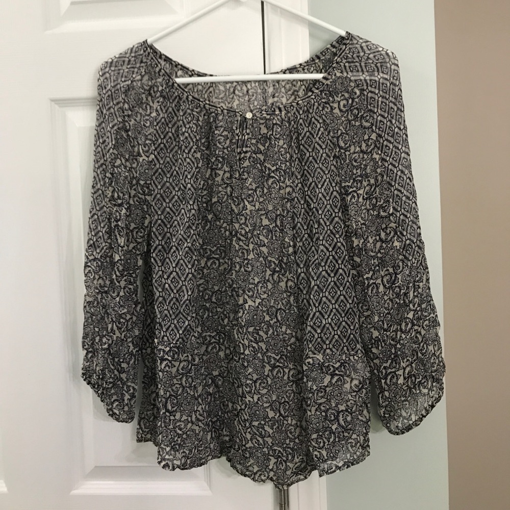 Sheer Lucky top