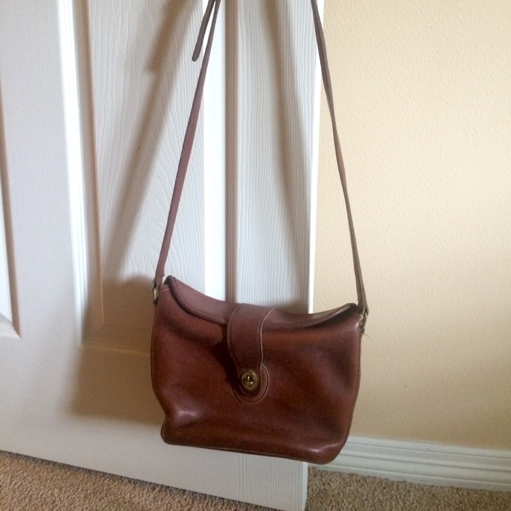 Vintage brown Coach Purse