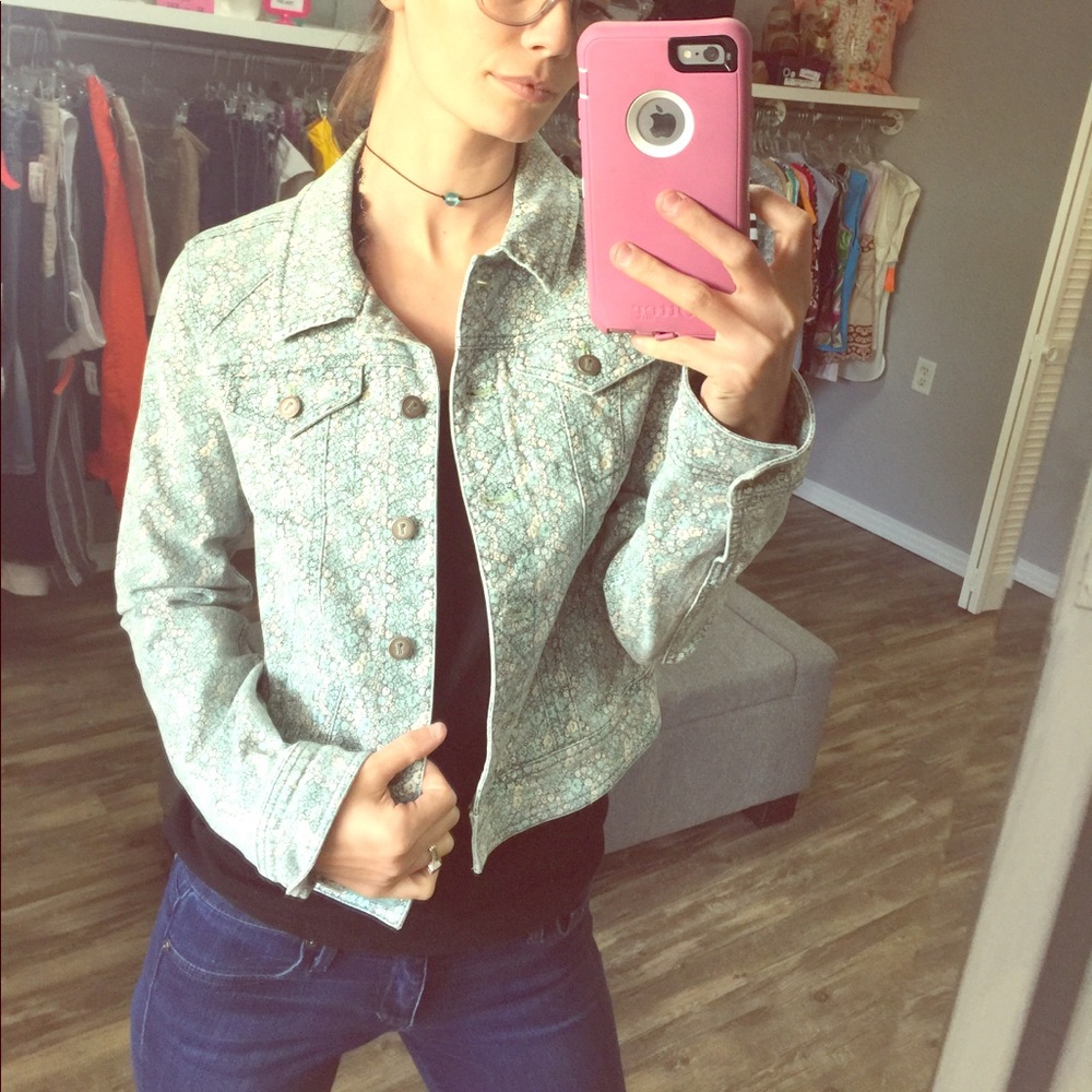 Pilcro flower jacket