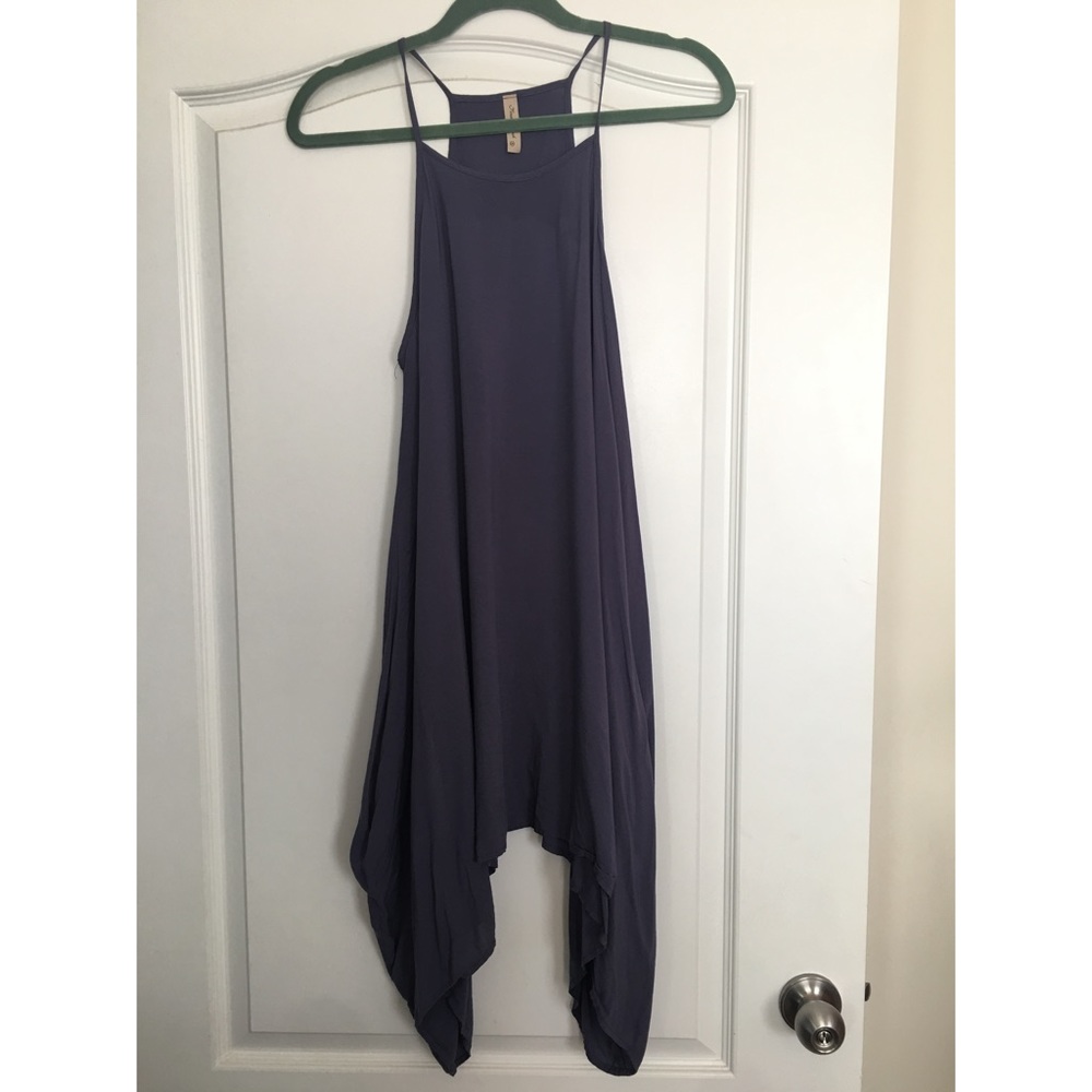 Final Touch Asymmetrical Dress (Solid)