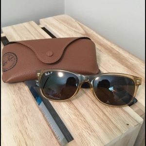 Polarized Ray-Ban Wayfarers
