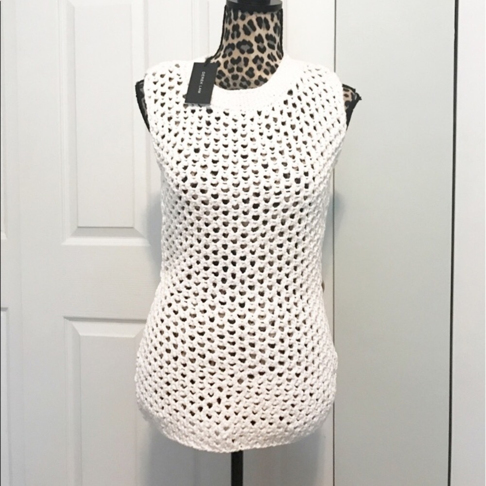 Derek Lam Pure White Sweater