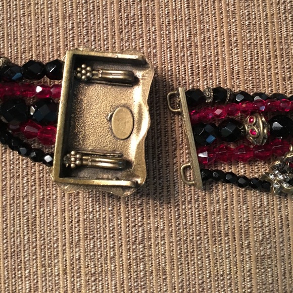 Stunning Multi-Strand Faceted Beaded Necklace New - Picture 5 of 6