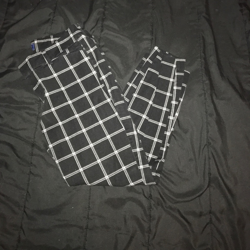 Plaid Trousers