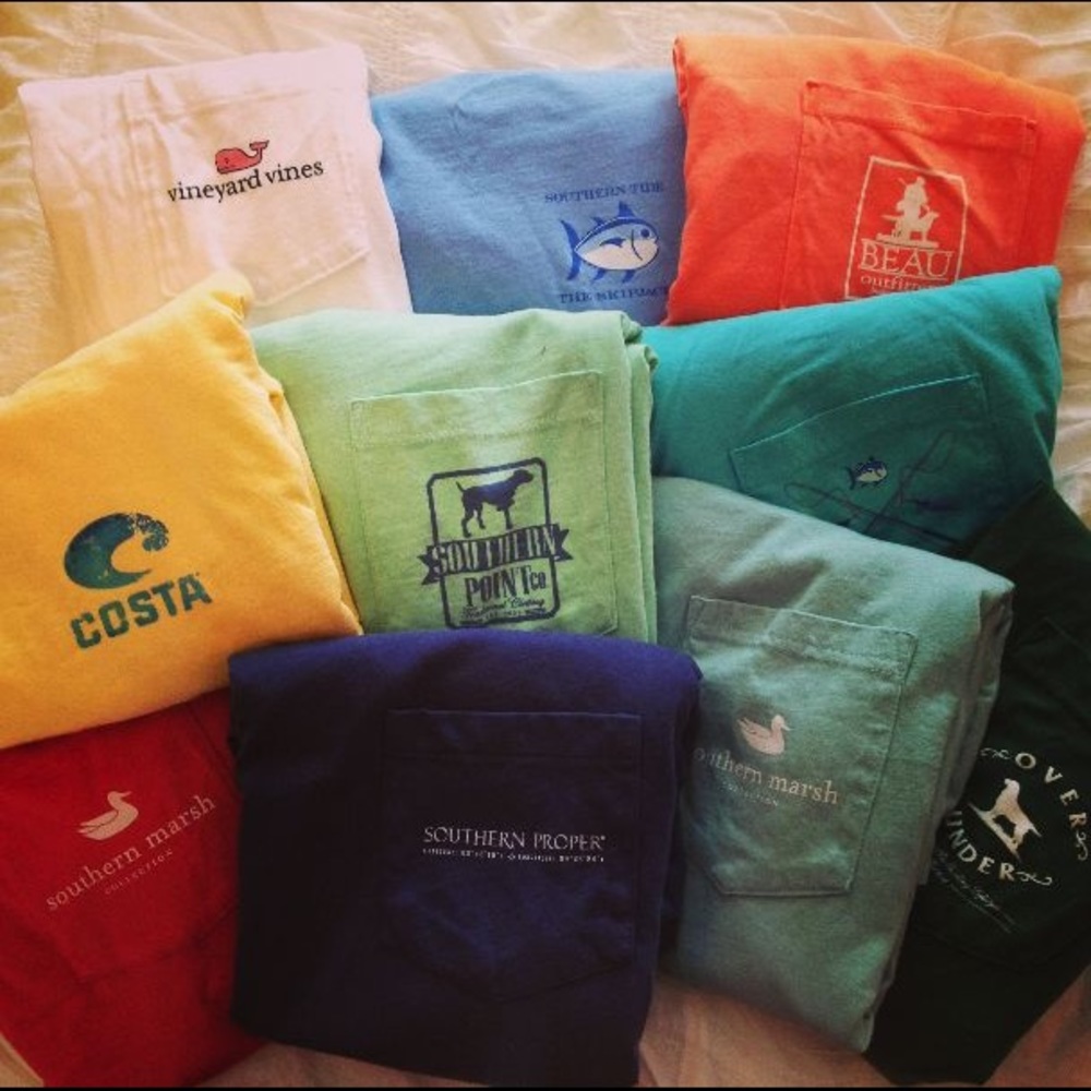 ***iso*** preppy/ southern shirts