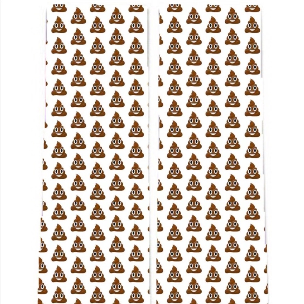 Custom poop emoji Socks