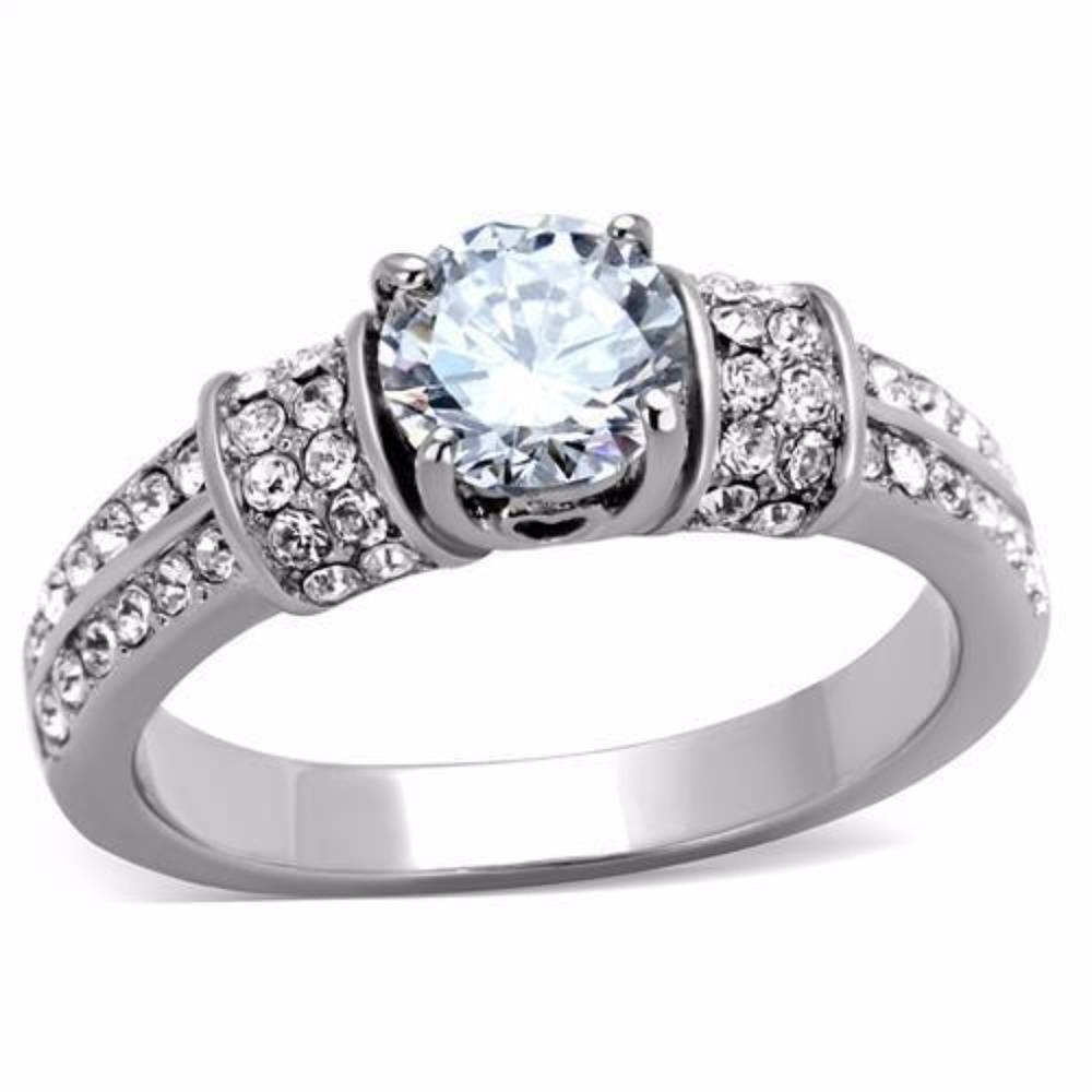 1.48Ct Brilliant Cut Cz Engagement Promise Ring