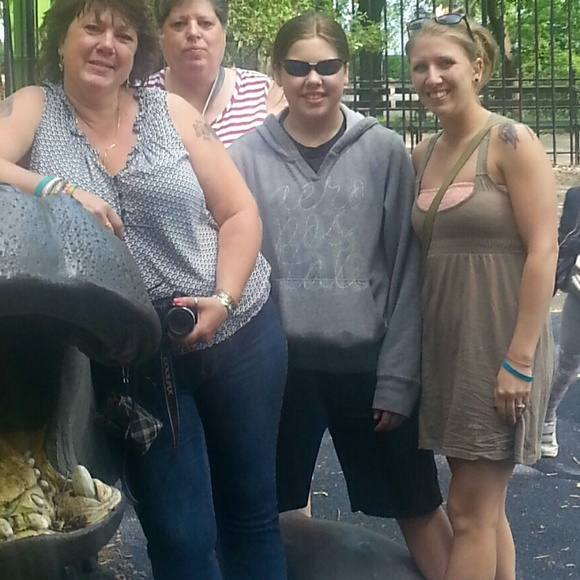 Green cover up dress - Picture 6 of 8