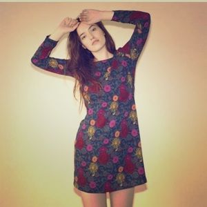 American Apparel Floral Print Gia Dress