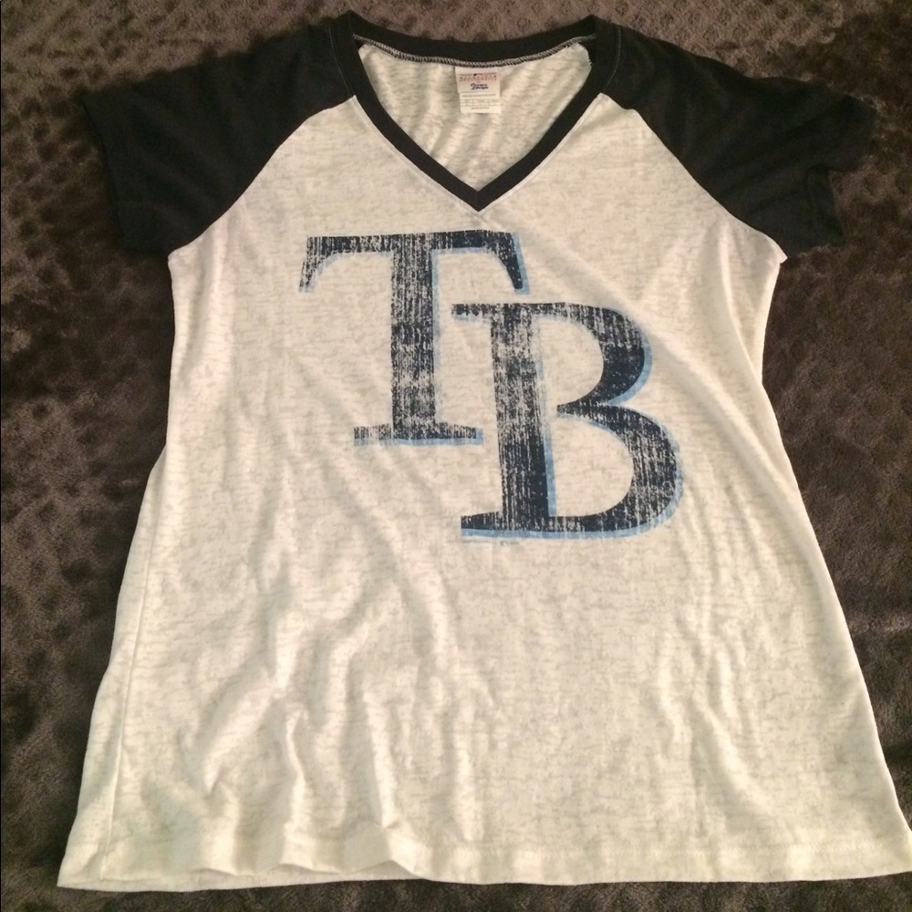 A baseball t-shirt.