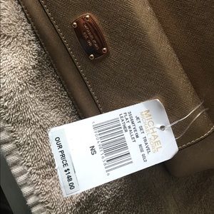 Michael Kors Flat Wallet Leather