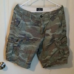 Camo Cargo Shorts