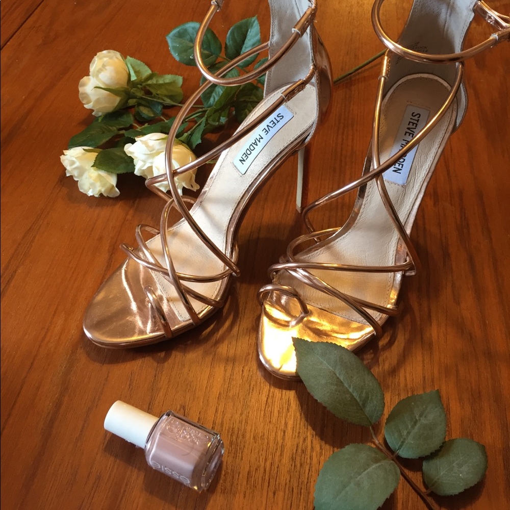 Rose Gold Satya Heels