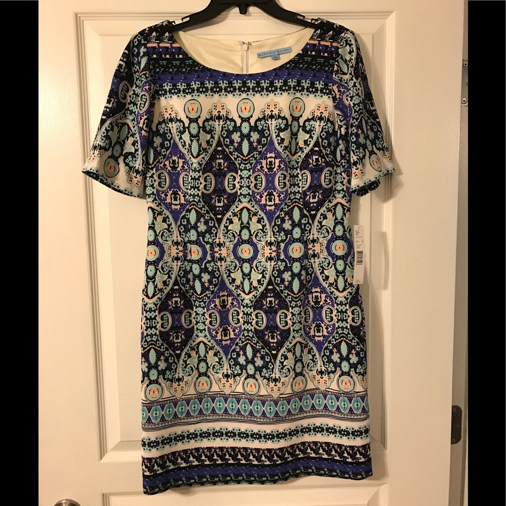 Antonio Melani multicolor dress -- NWT!!
