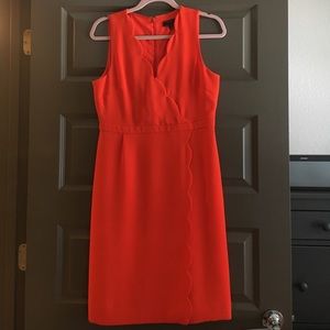 Like New J. Crew Orange Dress