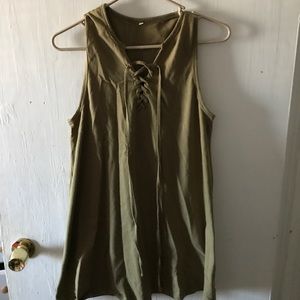 Olive dress