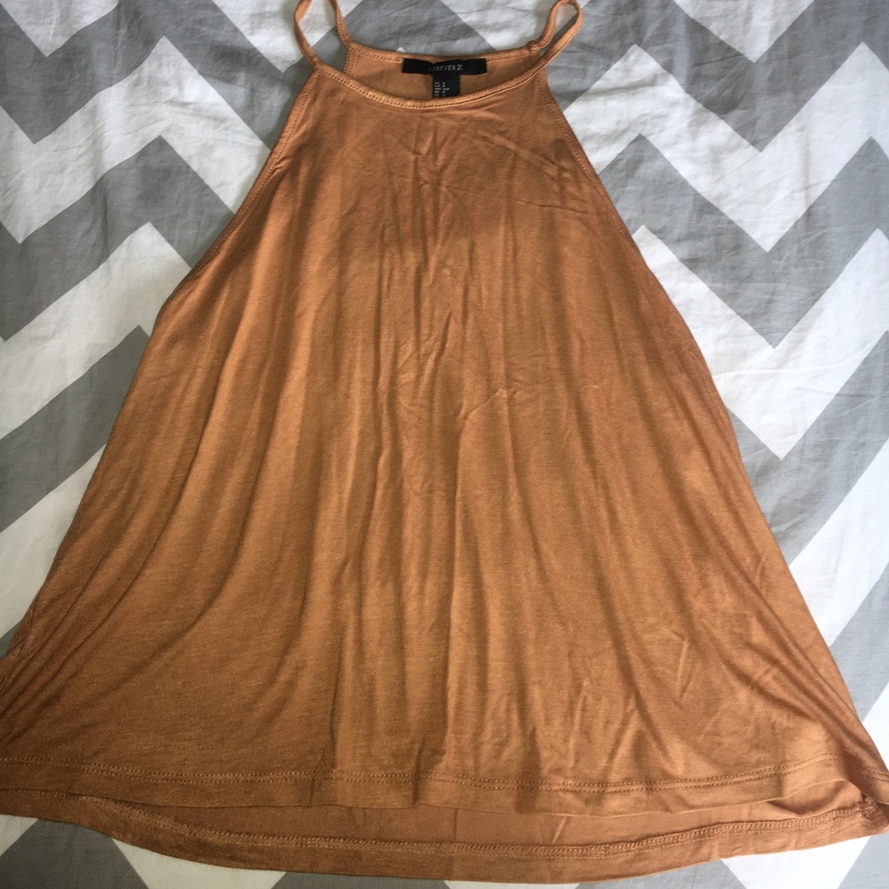 Forever 21 High Neck Tank Top