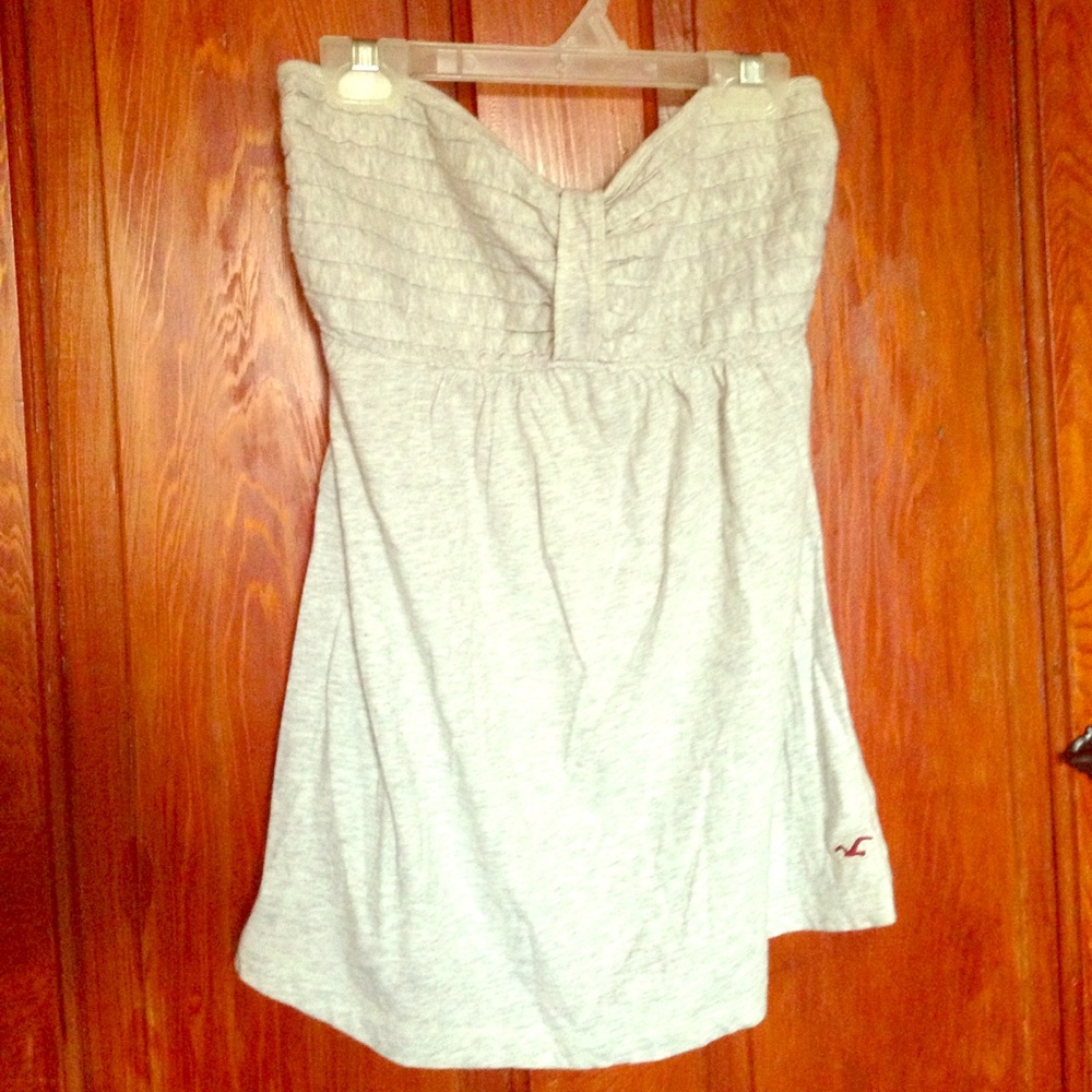 Hollister strapless tank top