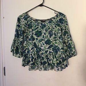 Top shop floral blouse