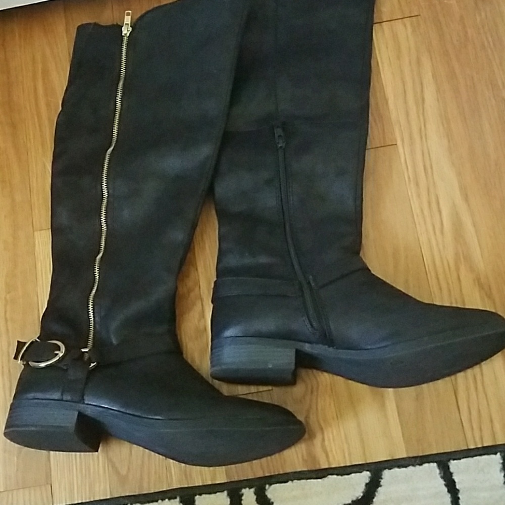 Tall Black Boots