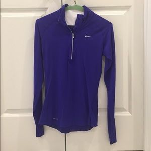 Nike dri-fit half zip pullover