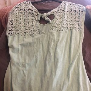 Aerie t-shirt with lace