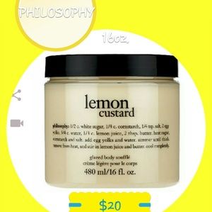 Philosophy Lemon Custard body souffle