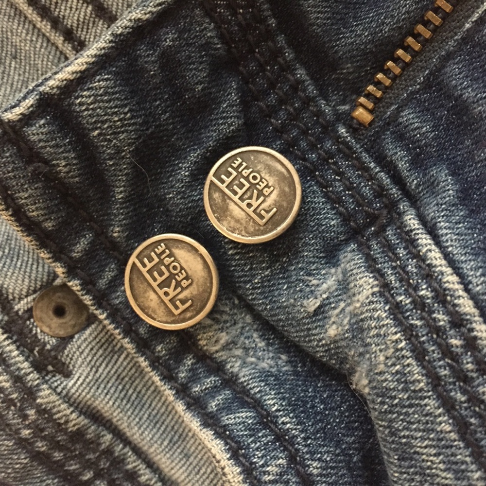 Free people fit and flare jeans