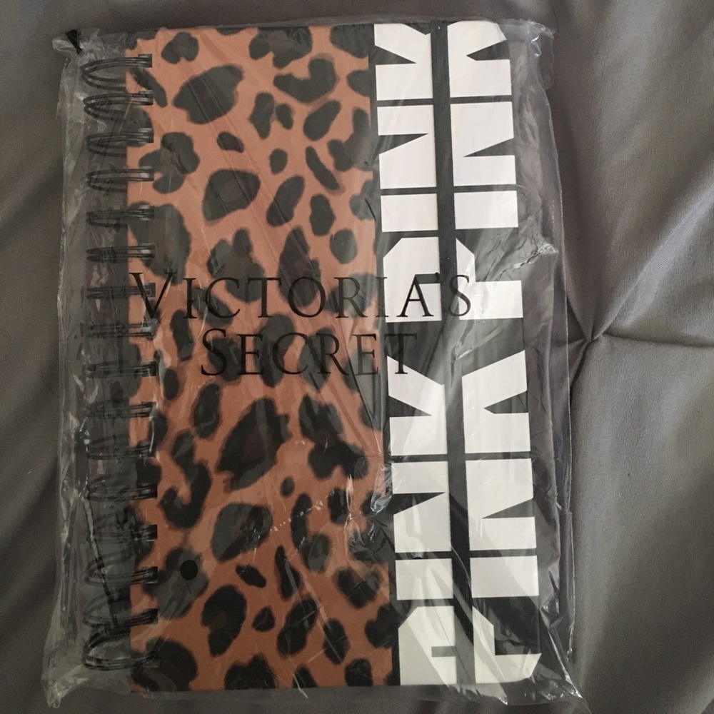 Victoria's Secret leopard school planner