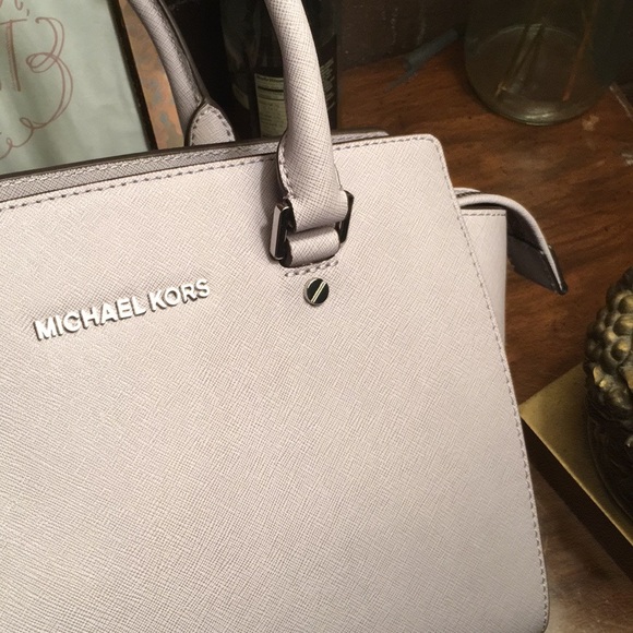 Mk Selma saffiano medium lavender purple - Picture 2 of 5