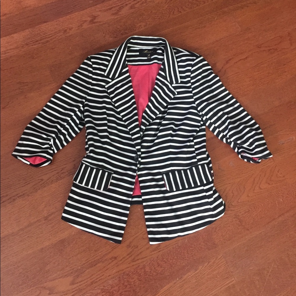 Striped blazer