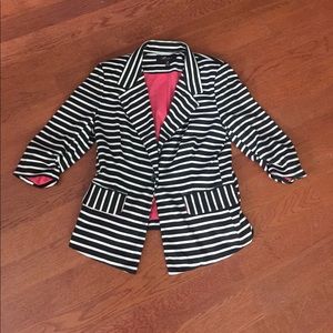 Striped blazer