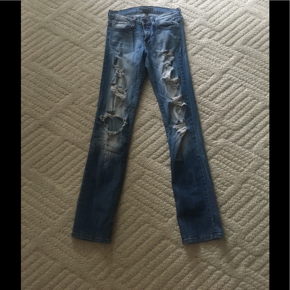 Flying Monkey Destructed Jeans - Picture 1 of 1