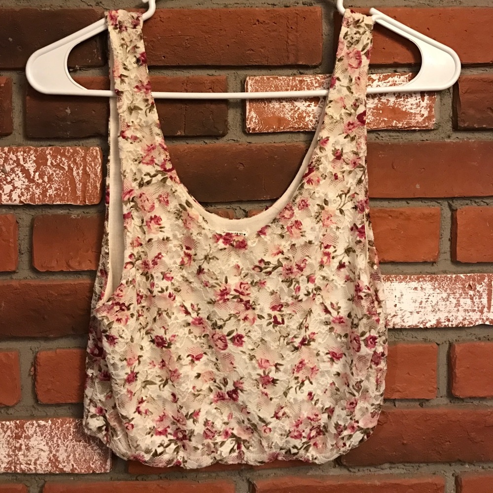 Fitted Crop Top Tank