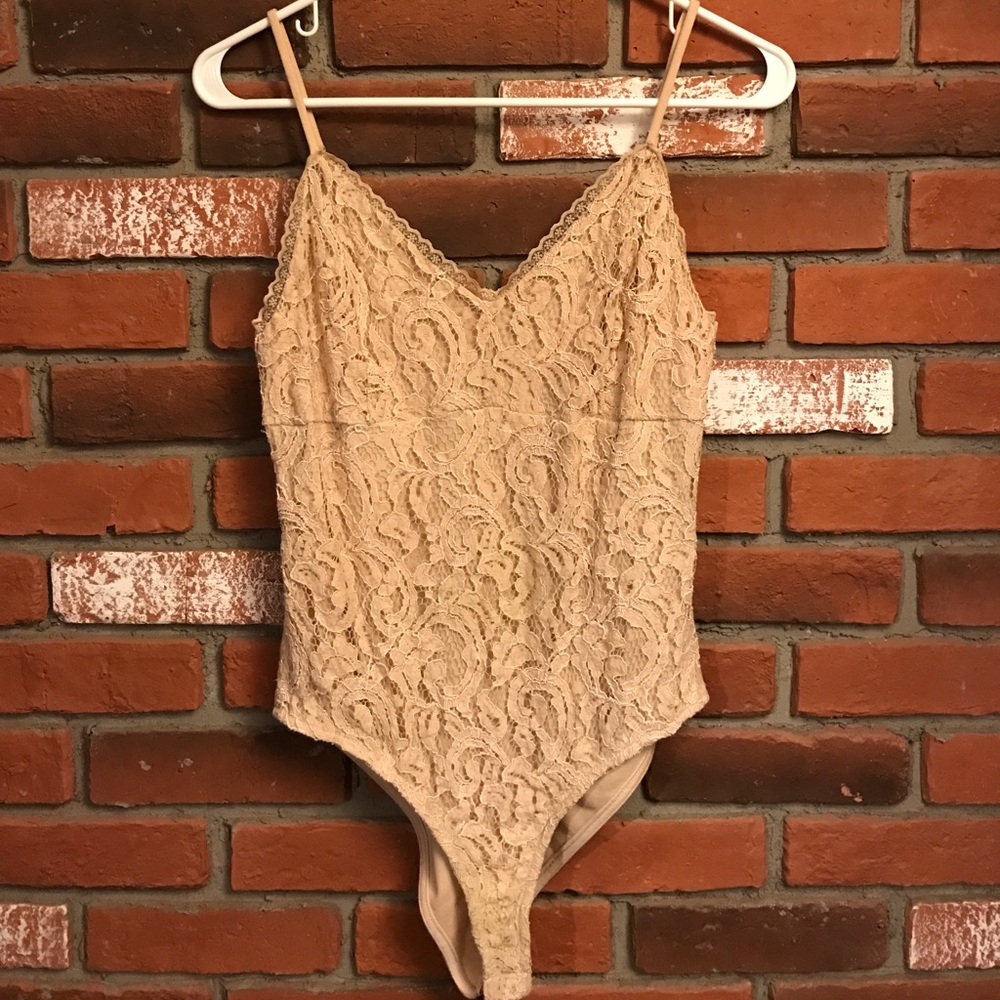 Nude Lace Once Piece