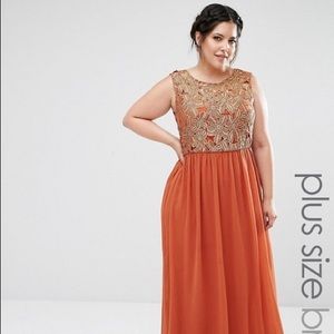 Asos Curve Maxi dress